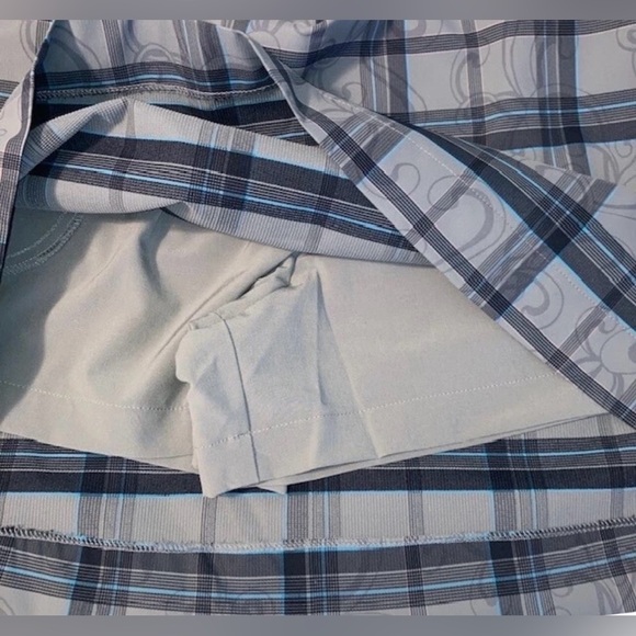 NEW, Nike Golf, Plaid Skort With Pockets, Medium, Gray, Black 🏌️♀️ - Picture 4 of 8